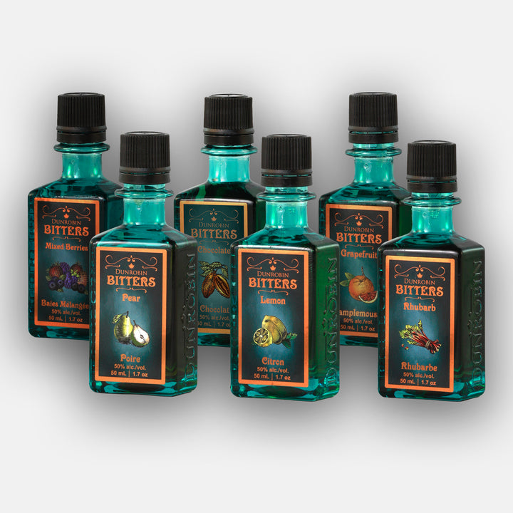 Cocktails de gin amer - Pack de 6 (50mLx6) - Distilleries Dunrobin