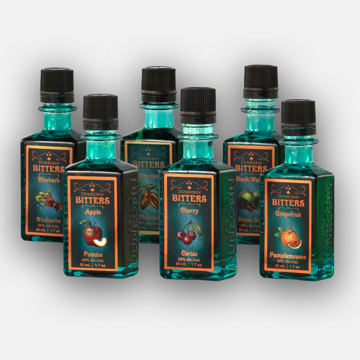 Amers pour cocktails au whisky - Pack de 6 (50mL) - Distilleries Dunrobin