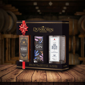 Premium Travellers Pack - 3 Glass Bottles (100mL) - Dunrobin Distilleries