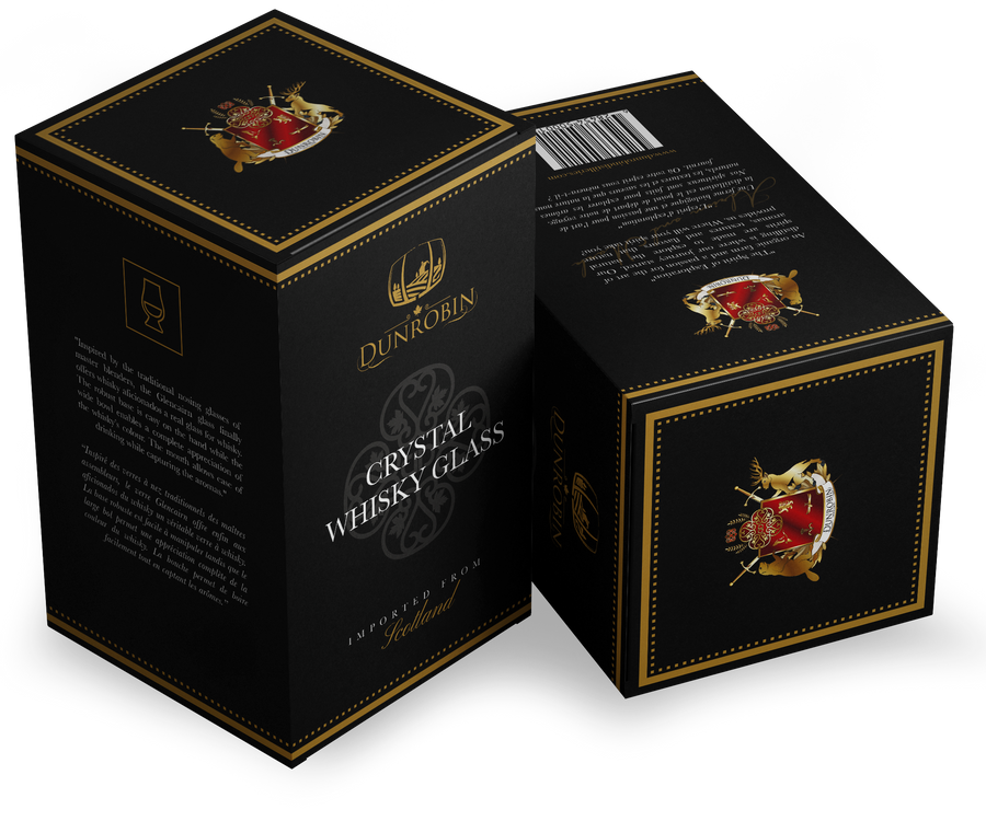 The Pioneer - Canadian Whisky & Earl Grey Gin + Glencairn Crystal Whisky Glasses - Dunrobin Distilleries