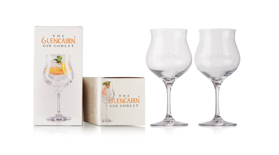 The Explorer Gift Box + Glencairn Crystal Goblets - Dunrobin Distilleries