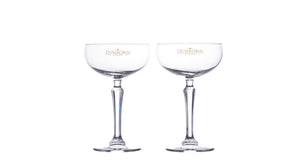 Classic Coupe Cocktail Glasses - Set of Two - Dunrobin Distilleries