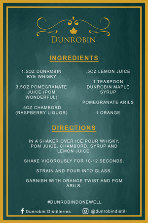 Whisky Pom Punch - Dunrobin Distilleries