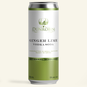 4-Pack - Ginger Lime Vodka Soda