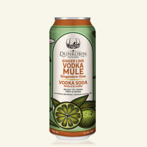 4-Pack - Ginger Lime Vodka Soda