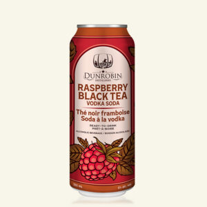 4-Pack - Raspberry Black Tea Vodka Soda