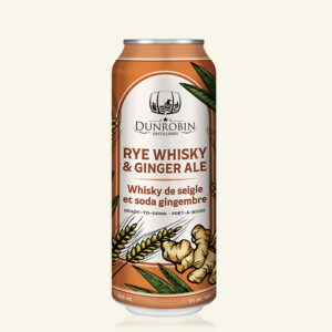 4-Pack - Rye Whisky & Ginger Ale